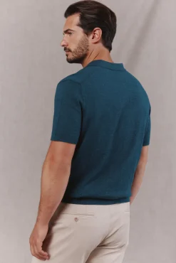 Jersey polo manga corta torzal