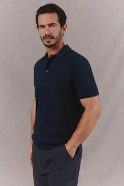 Jersey polo manga corta torzal