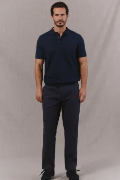 Jersey polo manga corta torzal