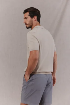 Jersey polo manga corta torzal