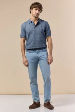 Jersey polo manga corta torzal
