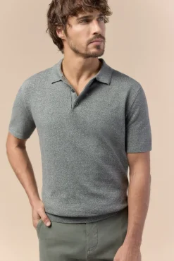Jersey polo manga corta torzal