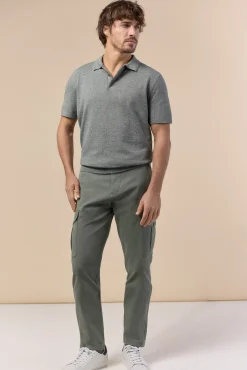 Jersey polo manga corta torzal