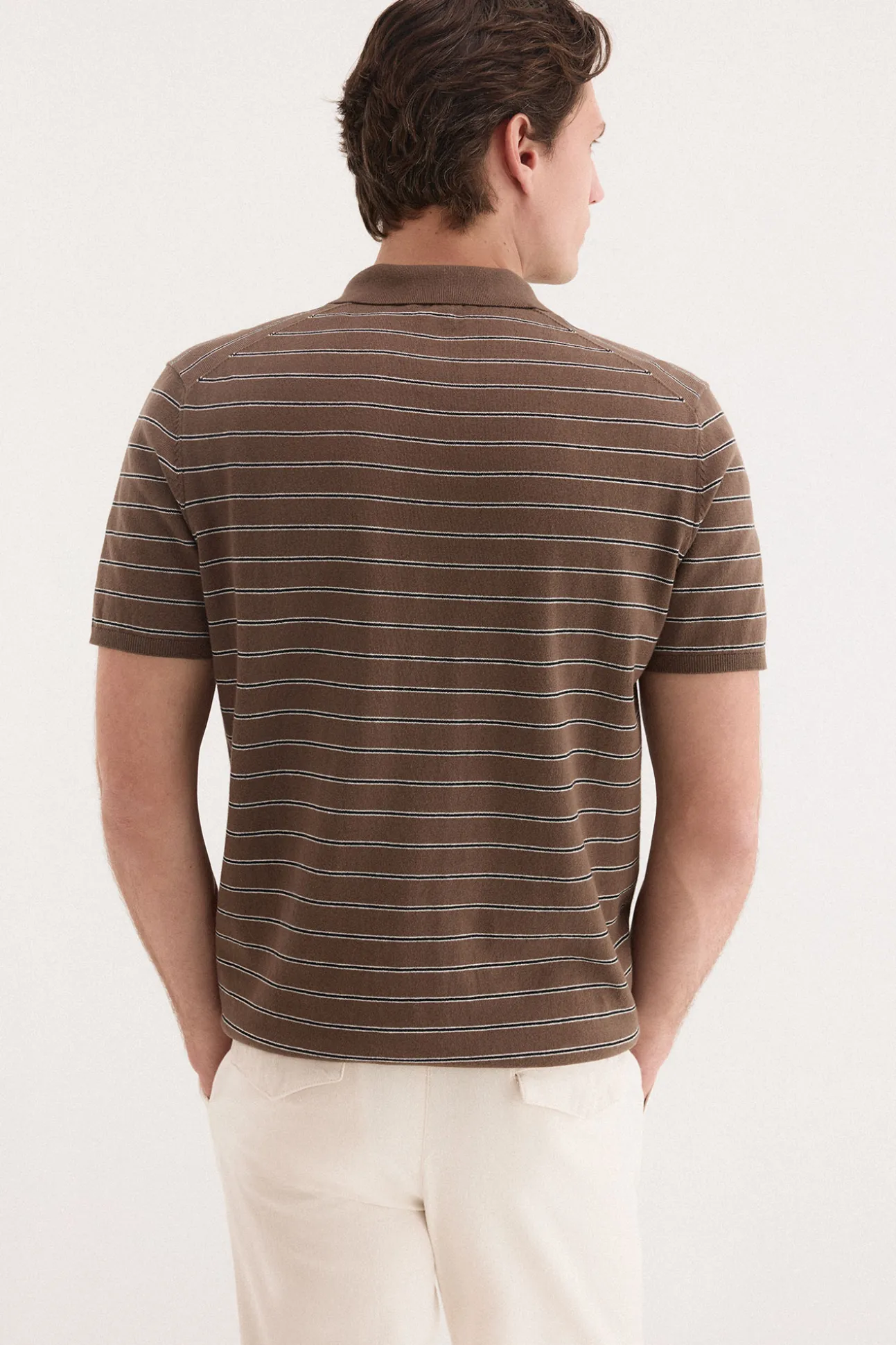 Jersey polo premium manga corta estructura