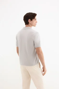 Jersey polo premium manga corta algodón