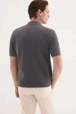 Jersey polo premium manga corta rayas