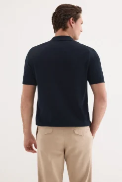 Jersey polo premium manga corta algodón