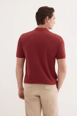 Jersey polo premium manga corta algodón