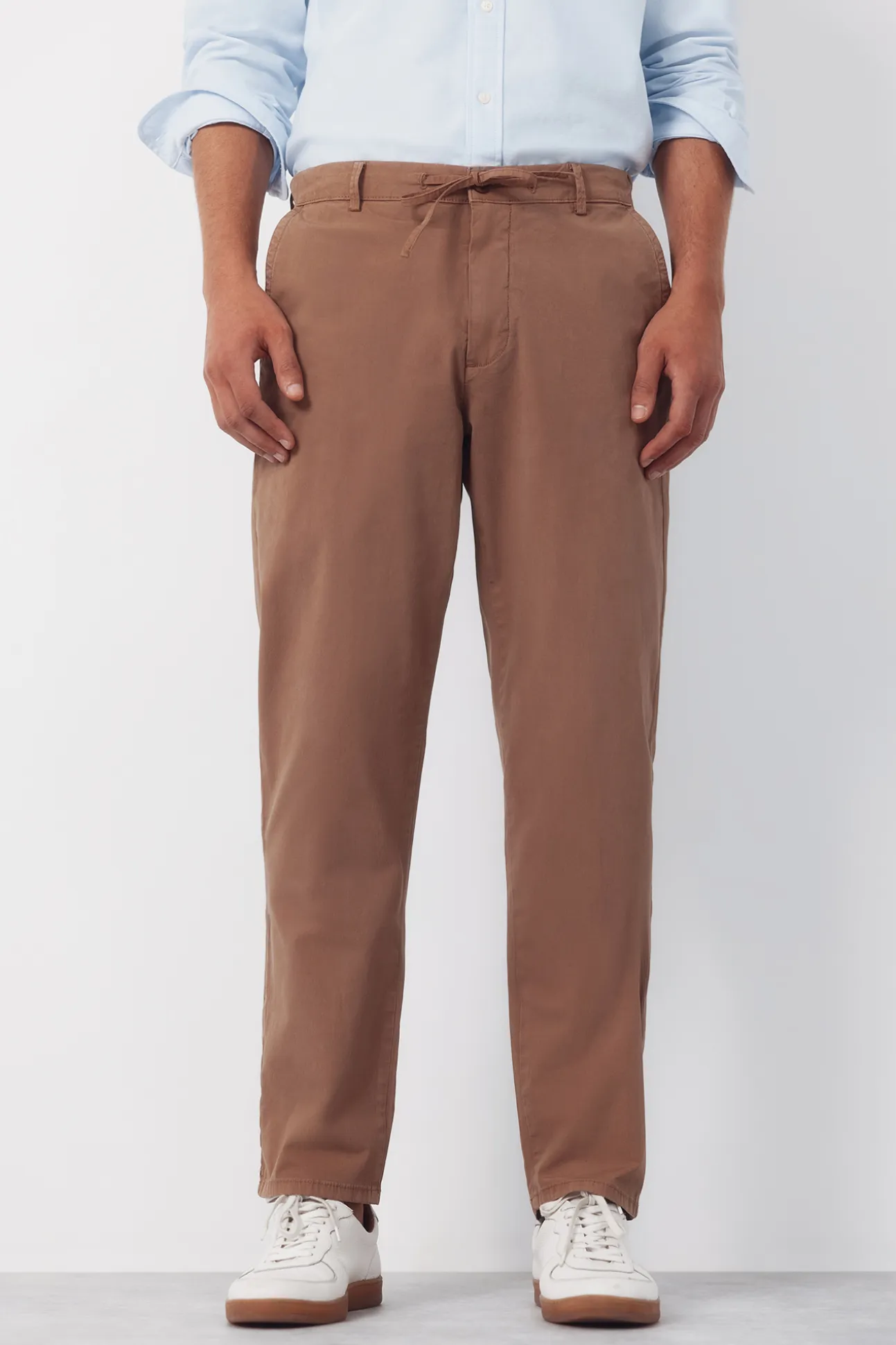 Jogger popelin con gomas regular