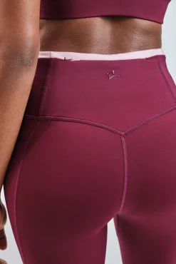 Leggings burdeos 4D STRETCH