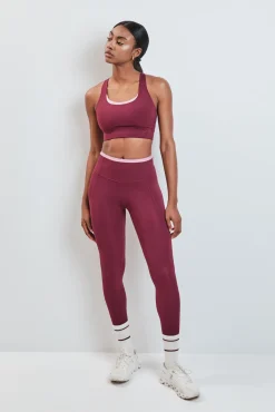 Leggings burdeos 4D STRETCH