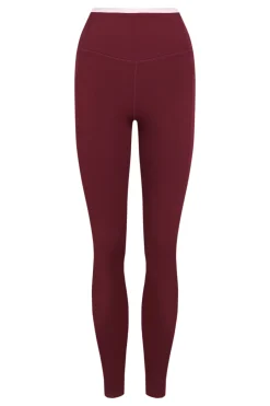 Leggings burdeos 4D STRETCH
