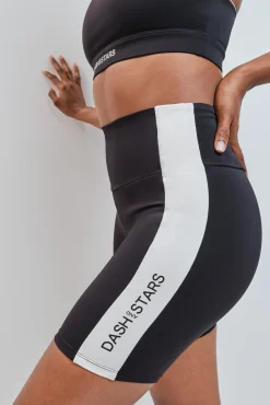 Leggings ciclista 4D STRETCH contraste negro