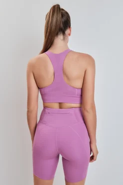 Leggings 4D STRETCH ciclista rosa
