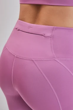 Leggings 4D STRETCH crop rosa