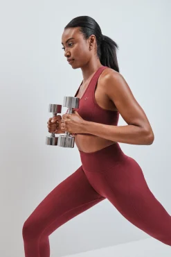 Leggings largo rojo SEAMLESS FIT