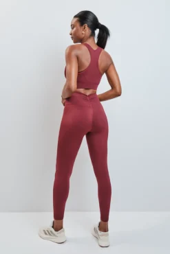 Leggings largo rojo SEAMLESS FIT