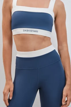 Leggings largos 4D STRETCH azul oscuro