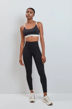 Leggings largos 4D STRETCH contraste negro