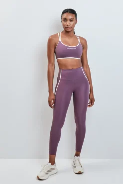Leggings largos 4D STRETCH morado