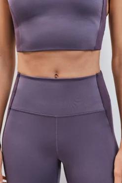 Leggings largos 4D STRETCH morado