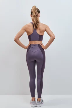 Leggings largos 4D STRETCH morado