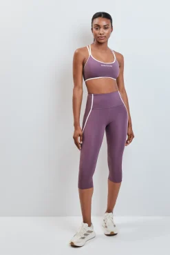 Leggings pirata 4D STRETCH morado