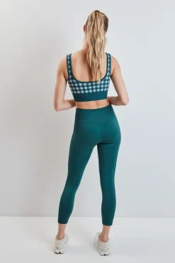 Leggings SEAMLESS COMFORT crop azul