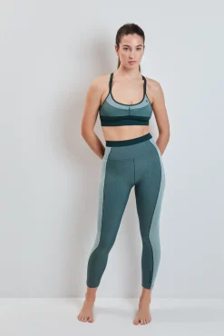 Leggings SEAMLESS COMFORT crop verde