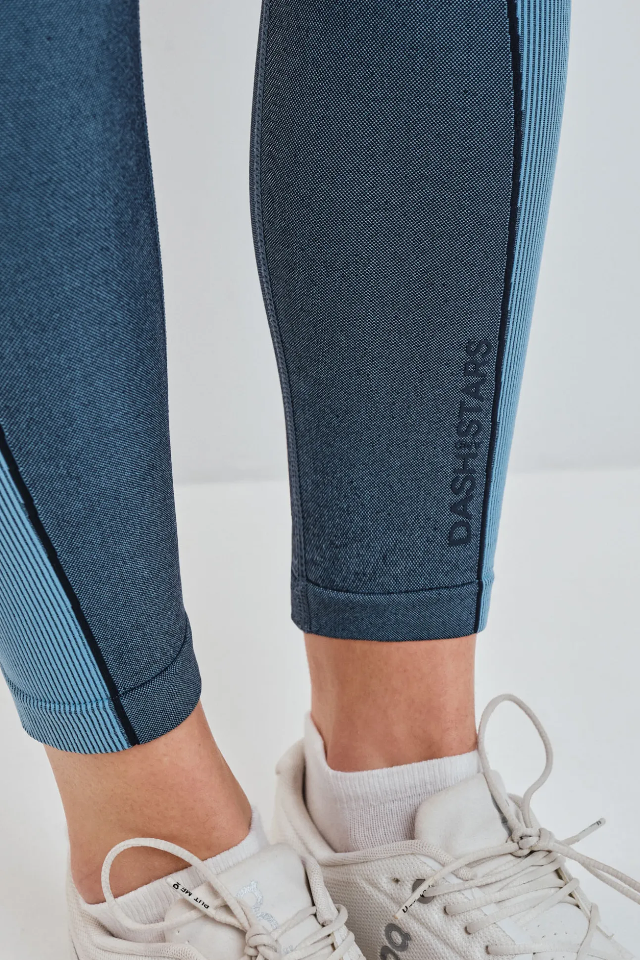 Leggings SEAMLESS COMFORT crop azul