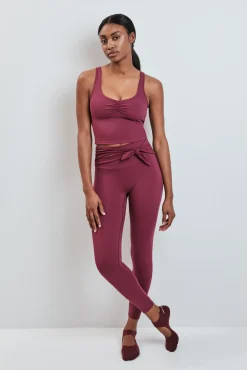 Leggings SOFT MOVE largo granate