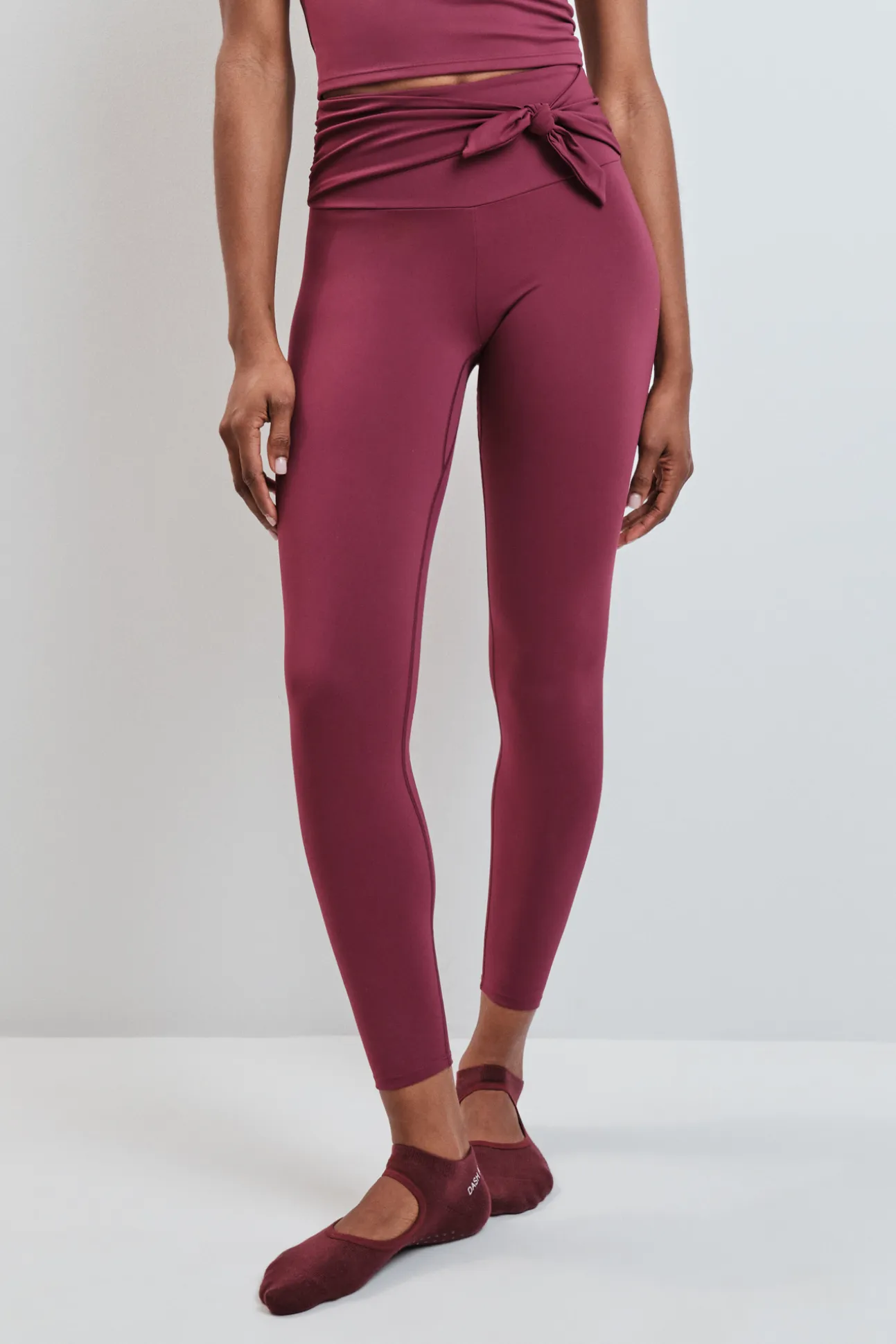 Leggings SOFT MOVE largo granate