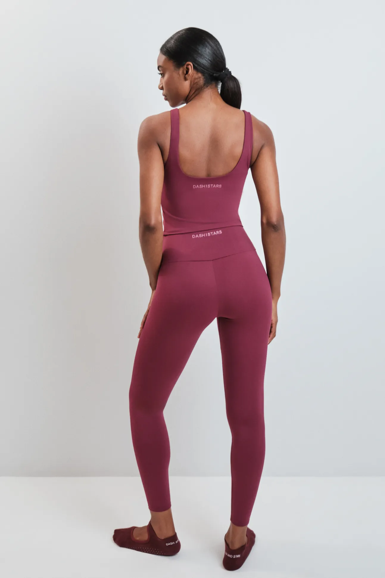 Leggings SOFT MOVE largo granate
