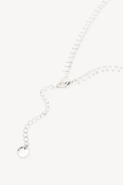 Liza. Collar largo mini monedas