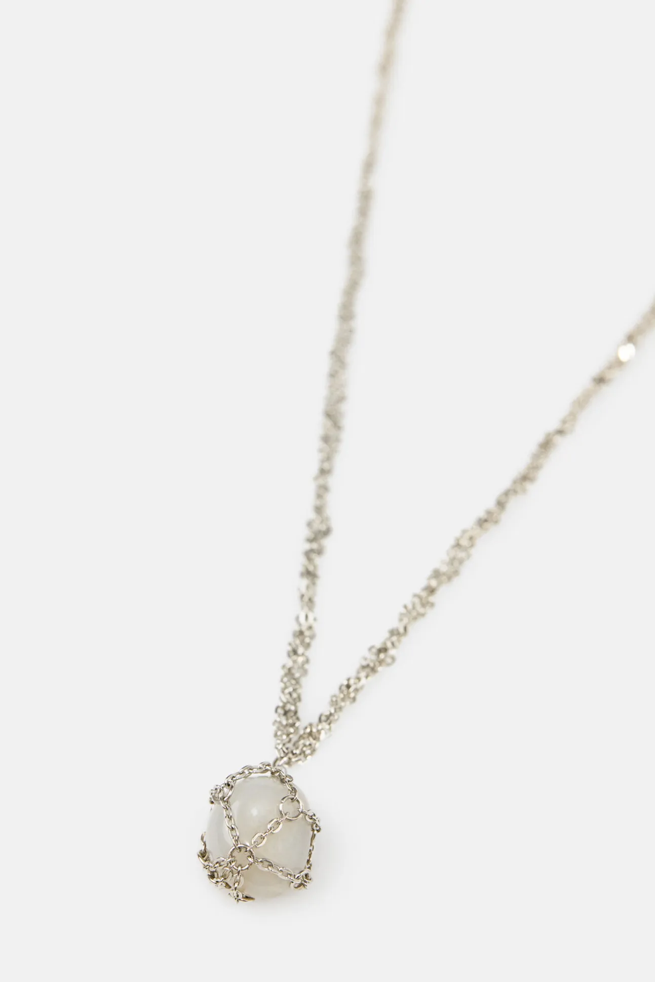 Luz. Collar con piedra natural