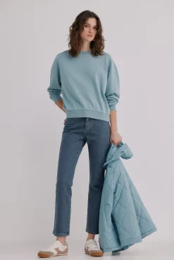 Maddie. Sudadera de cuello subido