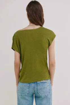 Madeline. Camiseta drapeada