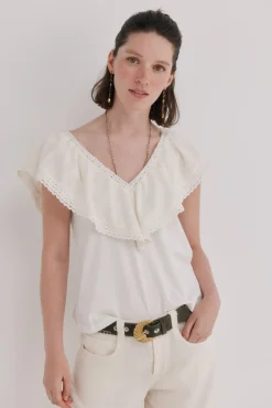 Malaika. Camiseta volante