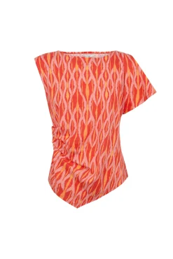 Melania. Camiseta asimétrica