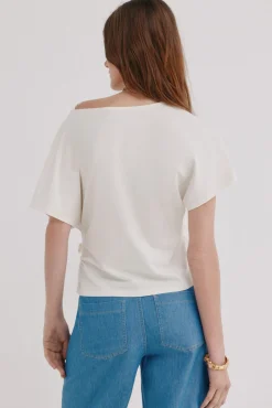 Mele. Camiseta tejido fluído
