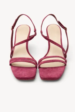 Mireia. Sandalias tacón ante