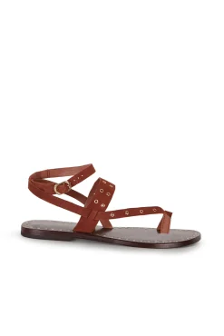 Miren. Sandalias de ante con tachas