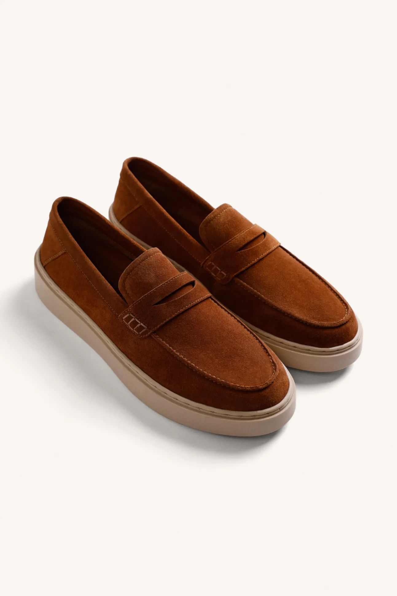 Mocasines de piel