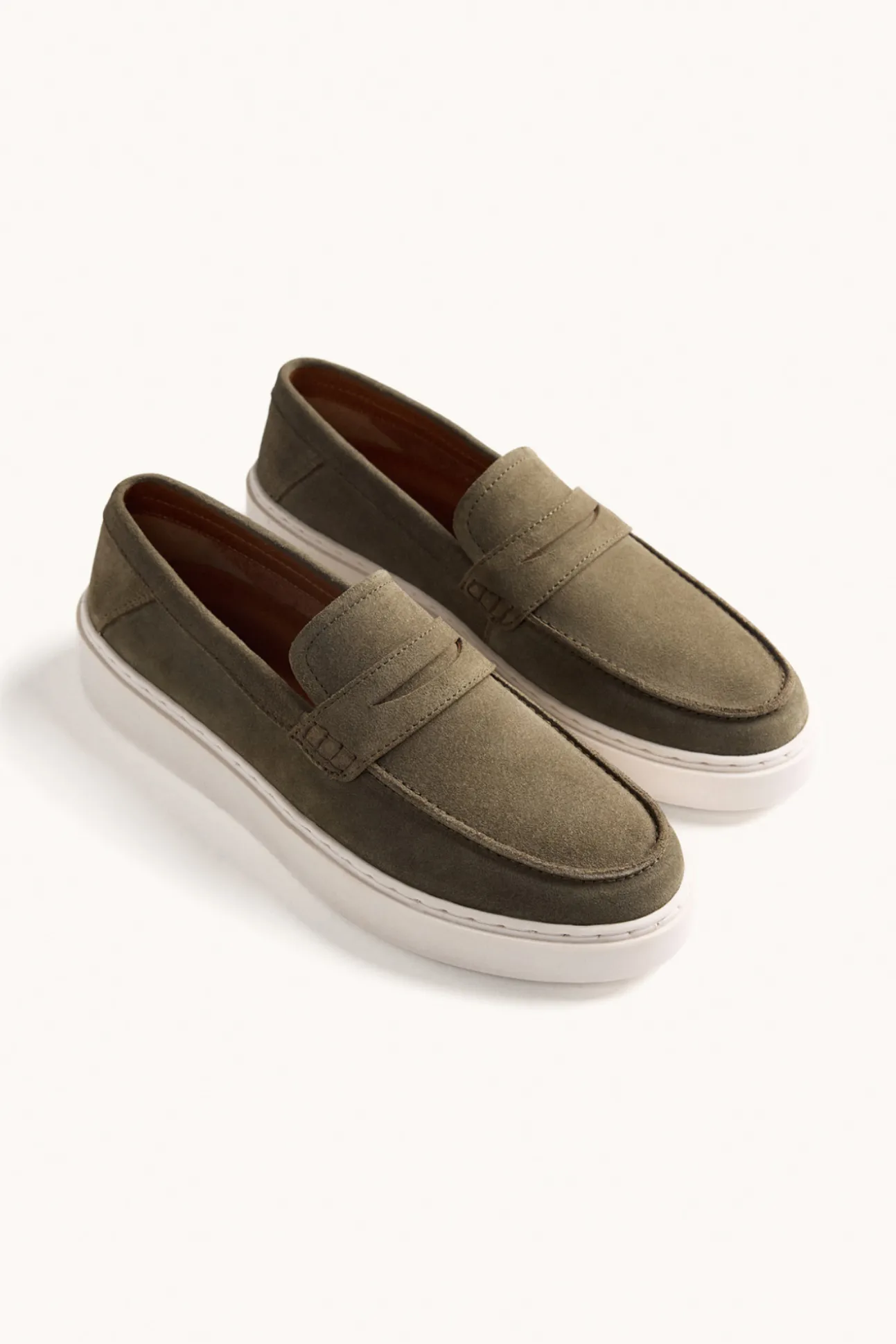 Mocasines de piel