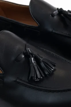Mocasín piel borlas