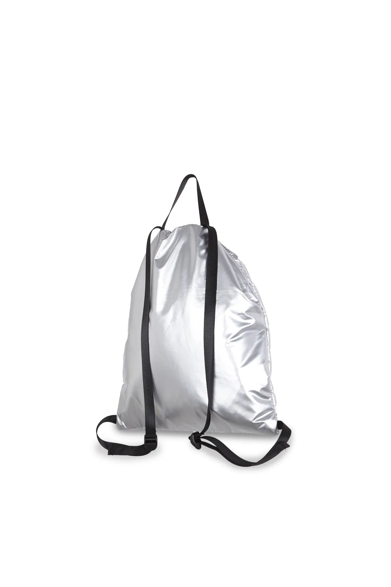 Mochila metalizada acolchada