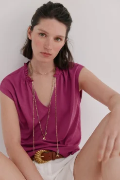Morgane. Camiseta fluída