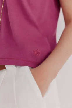 Morgane. Camiseta fluída