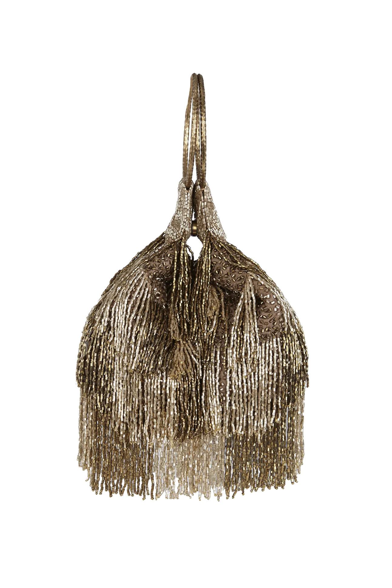 Natalia. Bolso con anillas y flecos