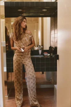 Paige. Pantalón floral